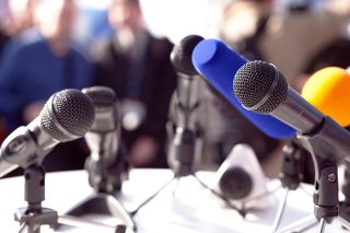 press conference